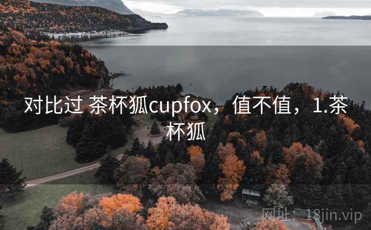 对比过 茶杯狐cupfox,值不值,1.茶杯狐